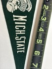 Vintage MSU Michigan State Spartans College University Mini Pennant 3.5x9 Inch — photo 4