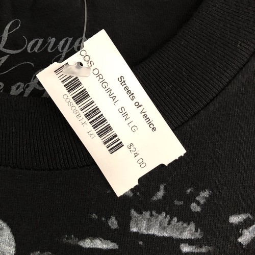 Code of Silence TV Shirt Mens Large Black Original Sin Streets of Venice NEW - Picture 6 of 11