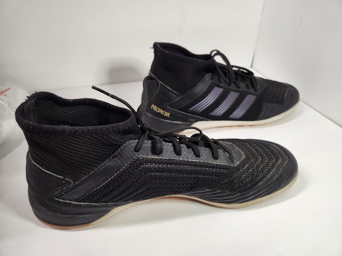 Adidas Predator Indoor Soccer Shoes Men's Size 13 Black Futsal