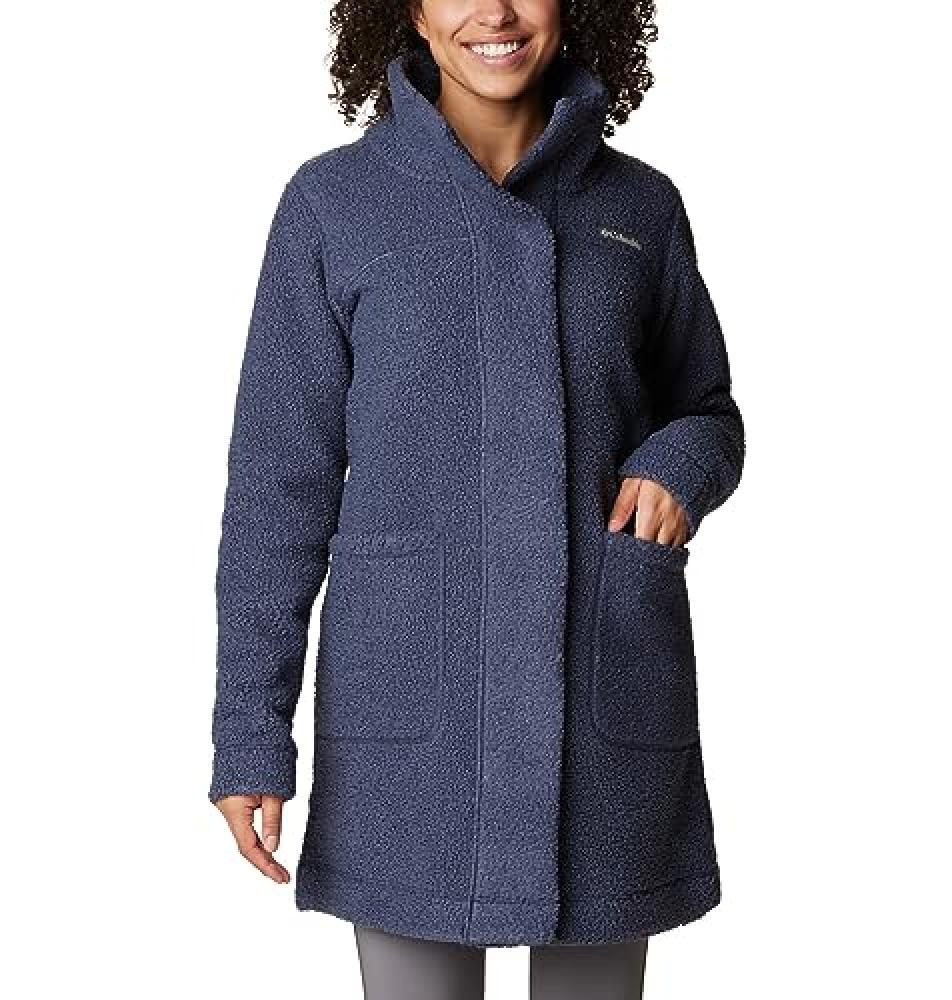 (TG. M) Columbia Panorama Long Jacket Giacca Invernale per Donna - NUOVO