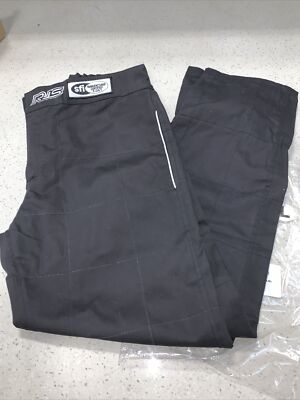 RJS Safety Products 200410105 Elite Series Driving Pants; Black; Men's Large NEW
