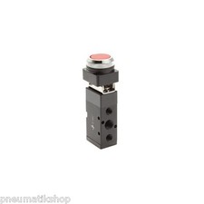 5/2-Wege Drucktaster, G 1/4" Baureihe VM, 5/2 Wege-Ventil, Taster, Eco-Line