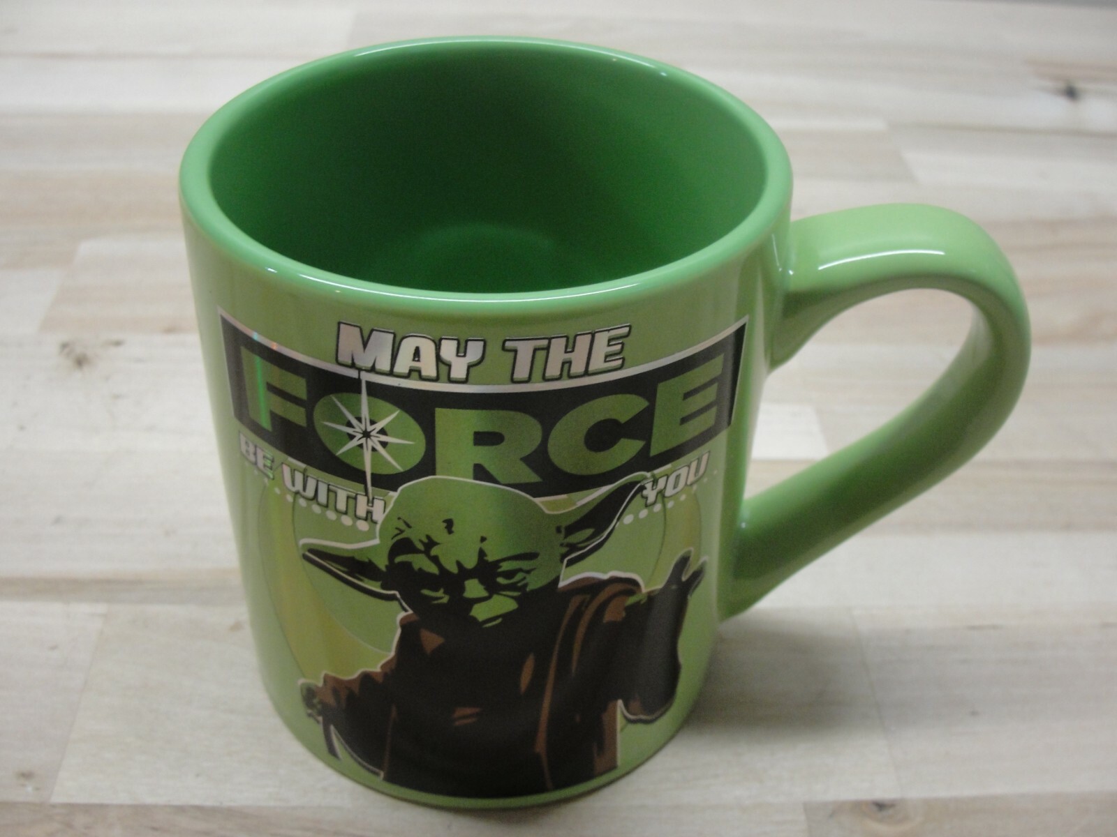 14oz Star Wars Yoda May The Force Be With You Ceramic Mug  