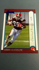 KEVIN JOHNSON 1999 BOWMAN RC ROOKIE CARD # 157 A2779. rookie card picture