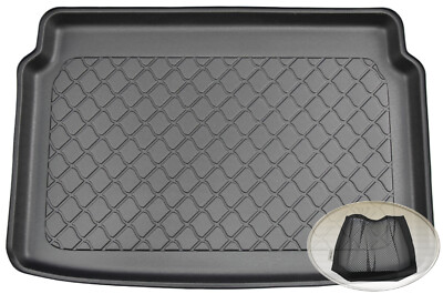 Kofferraumwanne TPE + Netztasche für  Ford EcoSport Titanium 2 Facelift Steilh1A