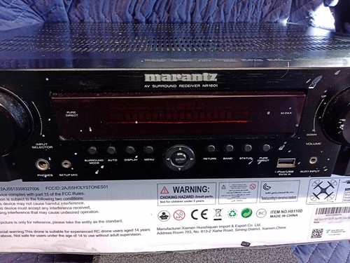 Marantz NR1601 7.1 Chanel AV Surround Amp Receiver - Picture 4 of 9
