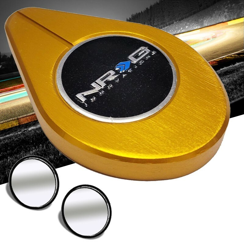 NRG RDC-100RG Rose Gold Radiator Cap Cover 1.75u0026#034;DIA+Circle Blind Spot  Mirror | eBay
