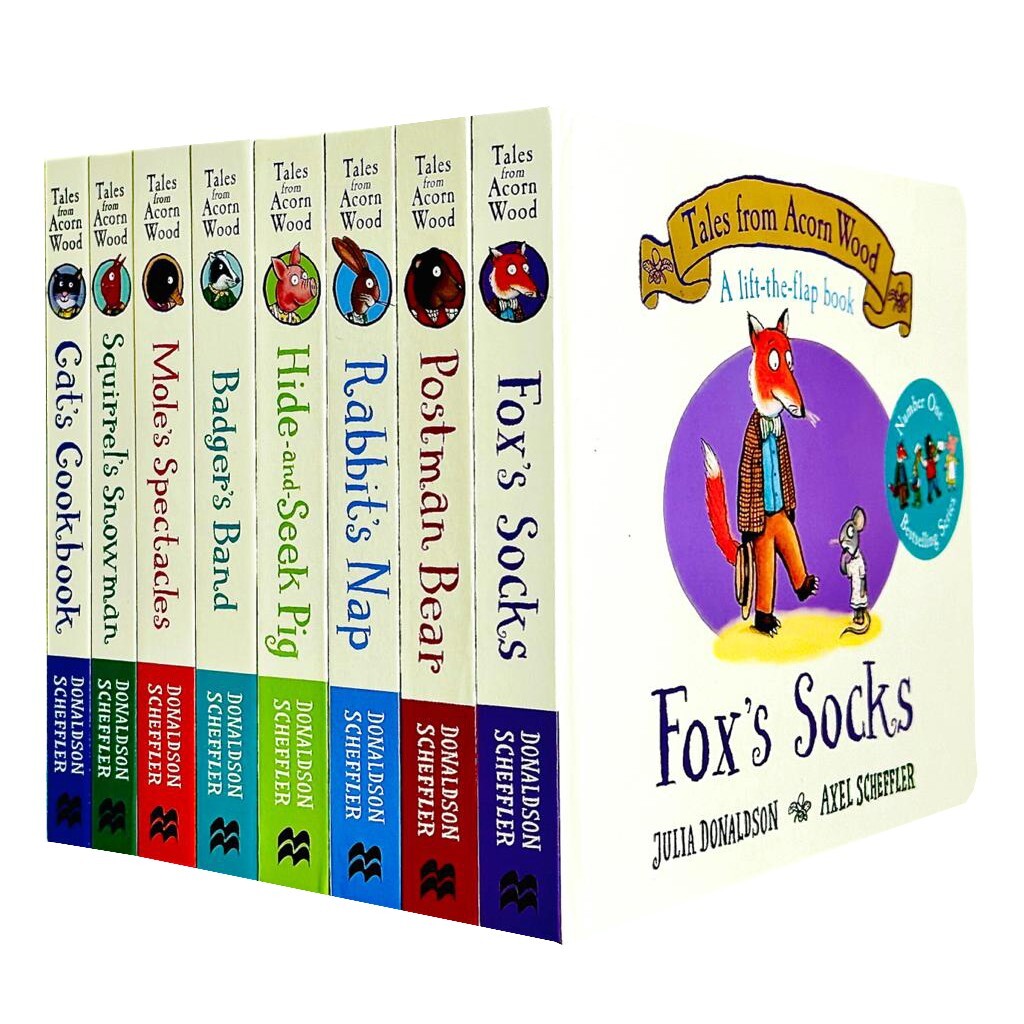 Julia Donaldson Tales From Acorn Wood Series 8 Books Collection