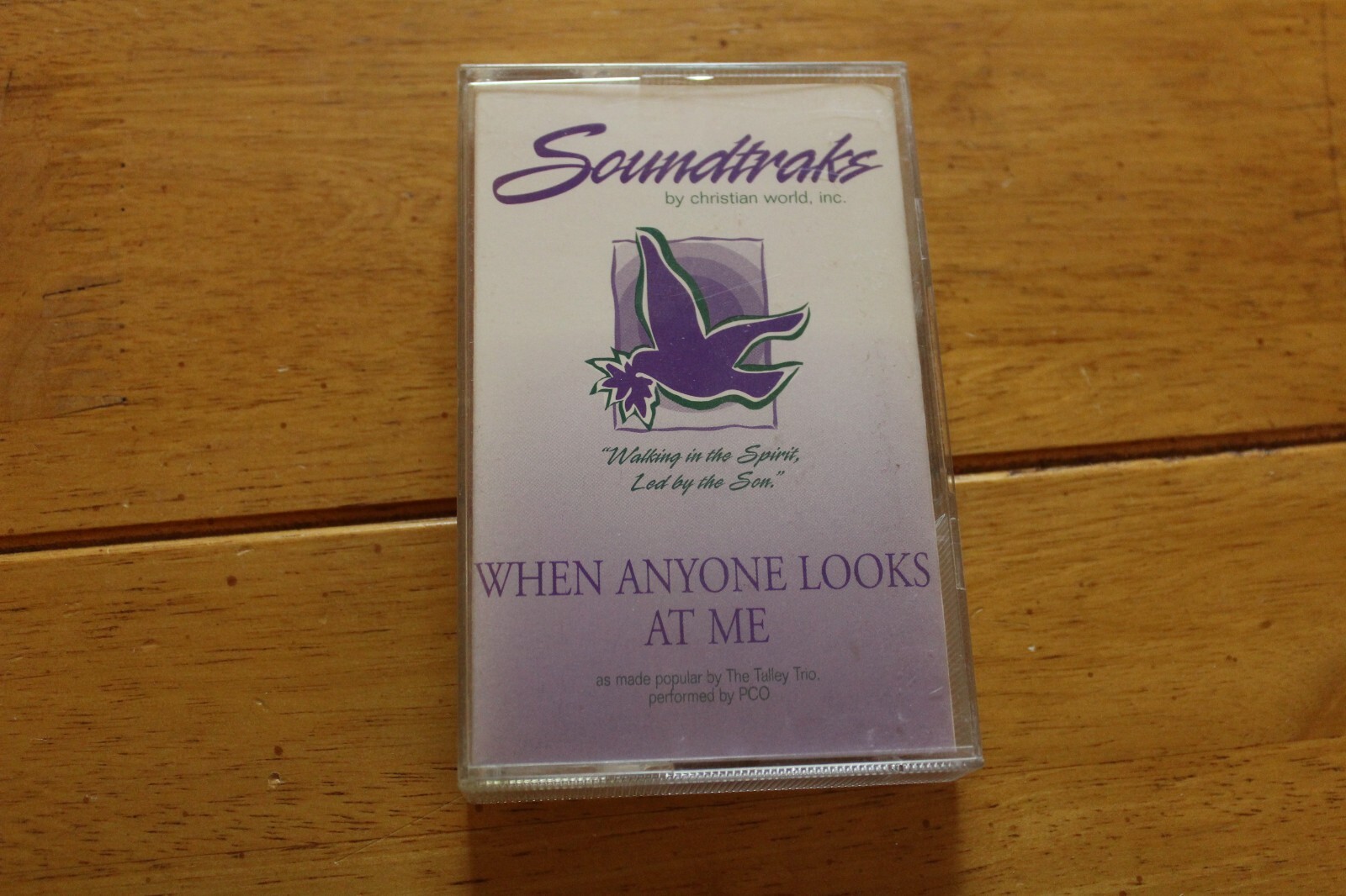 WHEN ANYONE LOOKS AT ME PERFORMANCE TRACK ACCOMPANIMENT CASSETTE W/ LYRICS CRO2