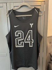 Kobe Bryant black Mumba Basketball jersey - Large