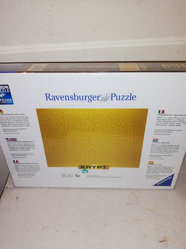 PUZZLE RAVENSBURGER - KRYPT - 631 GOLD EDITION - NEUF SCELLE - Photo 2/3