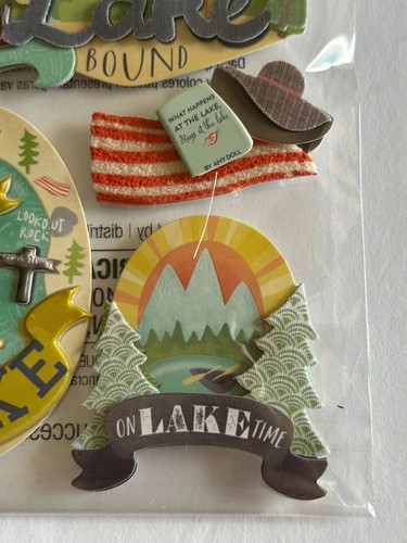 Jolees Boutique Embellishments Lake Bound Summer Family Vacation Scrapbooking - Picture 4 of 6