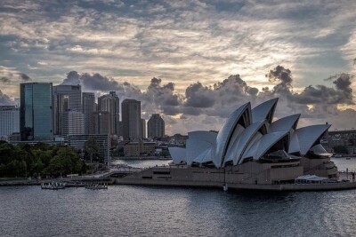 OPERA HOUSE HOUSE *2X3 FRIDGE MAGNET* SYDNEY AUSTRALIA HARBOUR PERFORMING ARTS