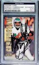1993 Action Packed Football Randall Cunningham #31 PSA/DNA Authentic Autograph