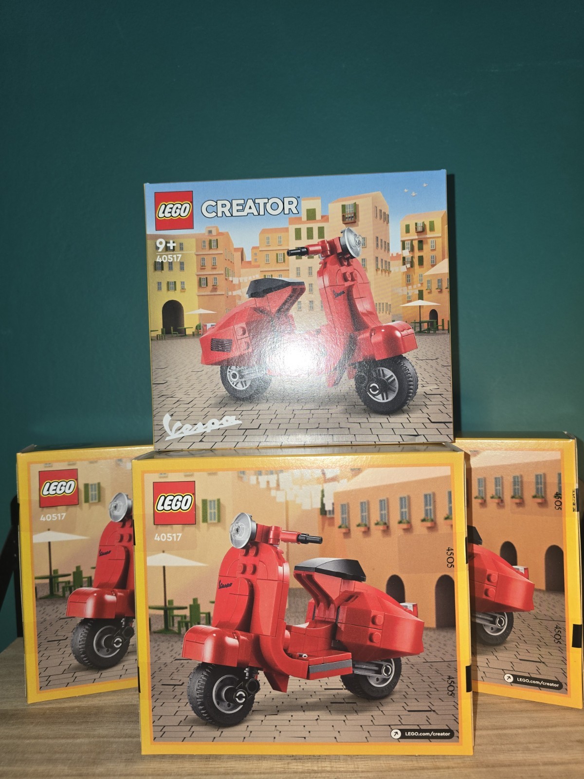 Lego Creator 40517 - Vespa - Brand New Sealed Box Exclusive Scooter FREE UK P&P