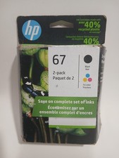 HP 67 3YP29AN Black and Tri-Color Ink Cartridges