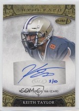 2021 Sage Aspire Gold 2/10 Keith Taylor #ASP-121 Auto 2b2