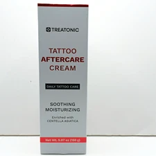 Tattoo Aftercare Cream Moisturizes, Soothes & Repairs New or Old Tattoo EXP 4/28