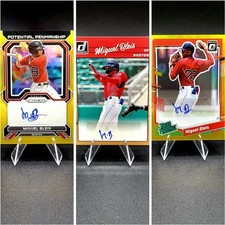 2023 Miguel Bleis RC Auto's all /10 Boston Red Sox Top Prospect