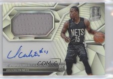 2016-17 Panini Spectra Rookie Jersey 266/300 Isaiah Whitehead #107 Auto p7i
