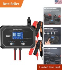 2-bank10abank Car Battery Charger 12v 24v Lead-acid Lifepo4 Chargers