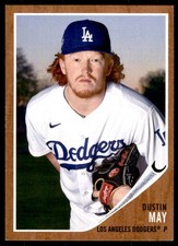 2021 Topps Archives - 1962 Dustin May #69 Los Angeles Dodgers Baseball Card