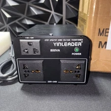 800W Voltage Converter Step Up 110V-120V to 220V-240V & Step Down 220V-240V t...