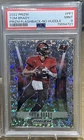 2022 Panini Prizm - Prizm Flashback Tom Brady #PF-1 No Huddle Prizm PSA 9 Mint