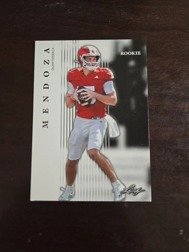 2025 LEAF "ROOKIE" ROOKIE FERNANDO MENDOZA #R-09 INDIANA