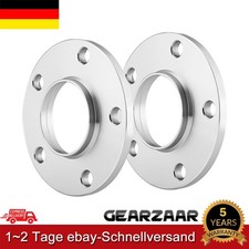 Spurverbreiterung Spurplatten Passt für BMW E60 Silver 2x 10mm 5x120 Ø72,6 Alu