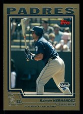 Ramon Hernandez San Diego Padres 2004 Topps Traded Gold #T52 SN /2004