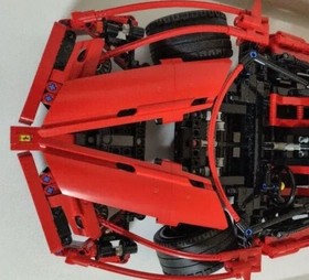 LEGO Racers 8653 Enzo Ferrari 1:10 Scale Building Set Excellent Japan