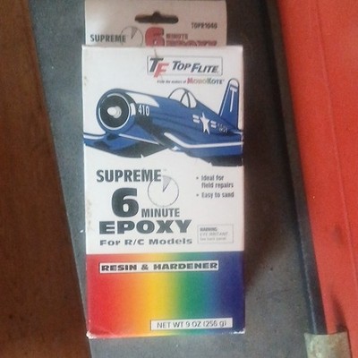 Top Flite Supreme 6 Minute Epoxy Resin & Hardener for R/C Models TOPR1040