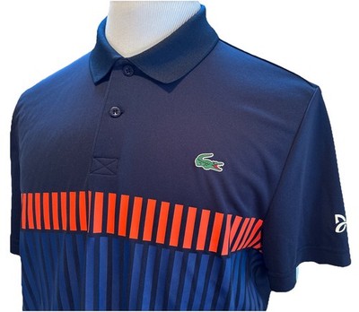 Lacoste Novak Djokovic Navy 2017 French Open Tennis Polo Shirt
