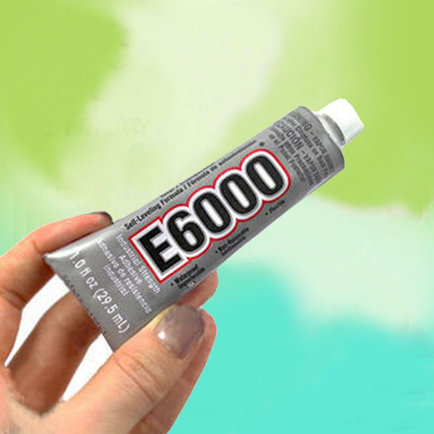E6000 Glue for Druzy Making Craft Supplies 1oz Nozzle Permanent Adhesive Earring