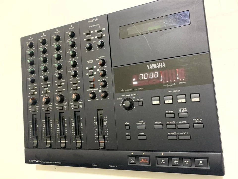 Yamaha MT4X Multitrack Cassette Tape Recorder Tested and Working - Image 2 of 4