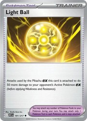 Light Ball 191/217 Ascended Heroes