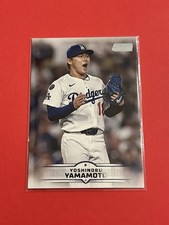 🔥 2025 Topps Stadium Club Baseball #184 Yoshinobu Yamamoto, Los Angeles Dodgers