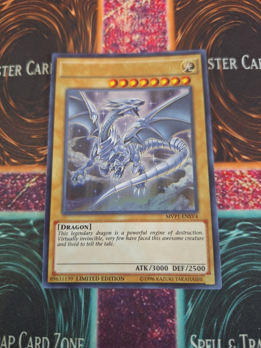 yugioh mvp1 card list Yugioh Blue-Eyes White Dragon MVP1-ENSV4 Ultra Rare Limited Near Mint