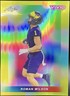 2024 Leaf Vivid Roman Wilson Yellow Refractor 3/10 Wolverines