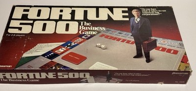 PRESSMAN FORTUNE 500 THE BUSINESS GAME COMPLETE! VINTAGE 1980