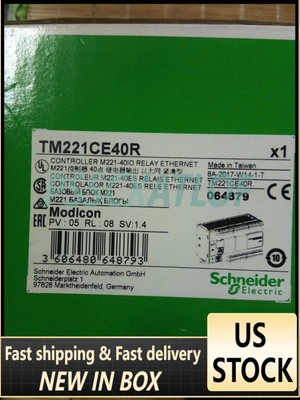 Schneider TM221CE40R PLC In Box Fast Shipping New