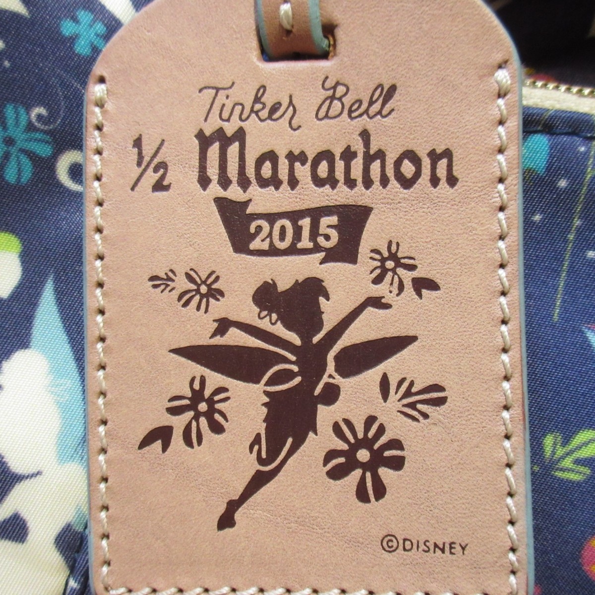 Dooney & Bourke Princess marathon 2015 unicorn Navy tinkerbell Print Backpack Dooney and Bourke Tinkerbell Handbags products for sale | eBay main image 4