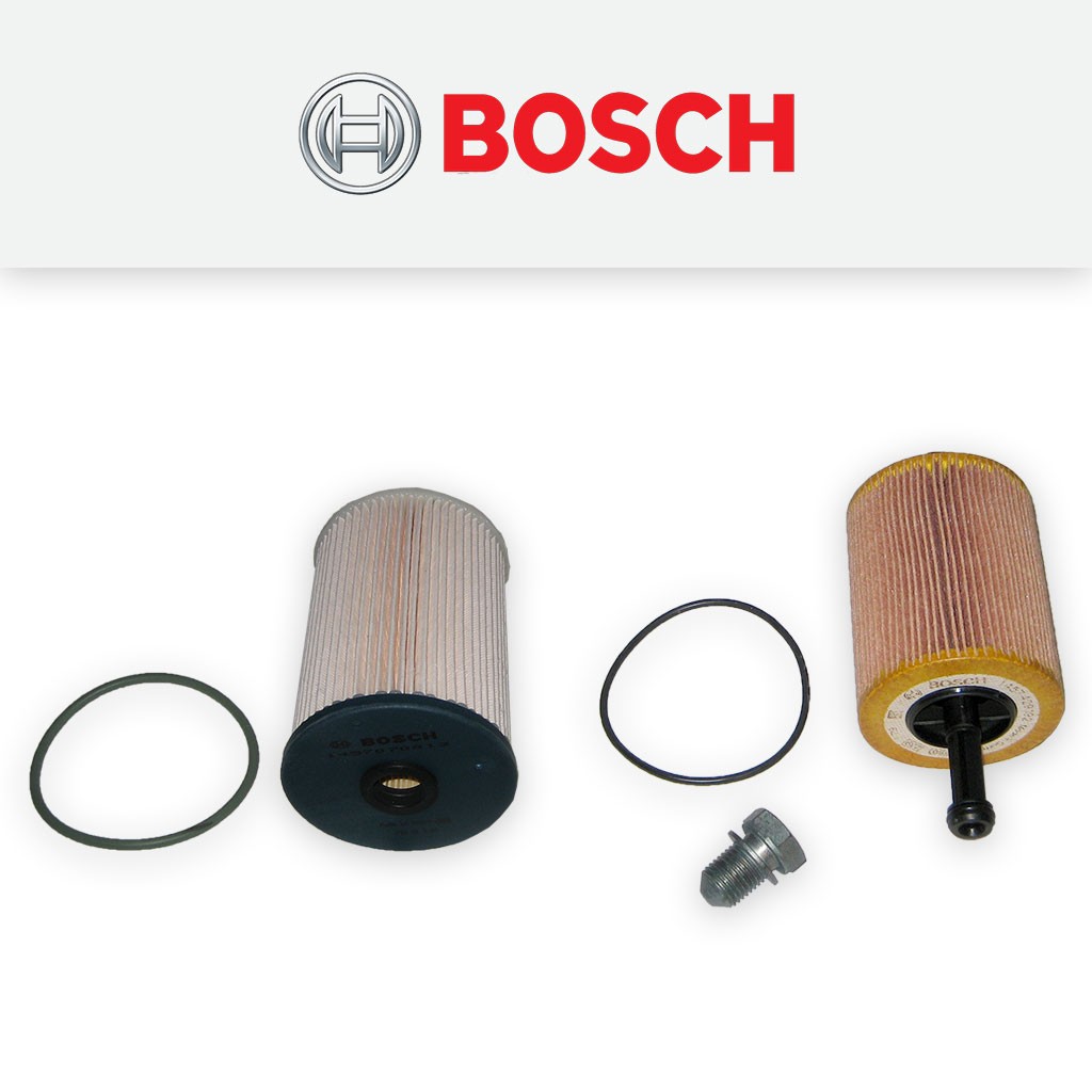 SERVICE KIT for AUDI A3 (8P) 2.0 TDI 8V OIL FUEL FILTERS FF=116MM (2003-2006)