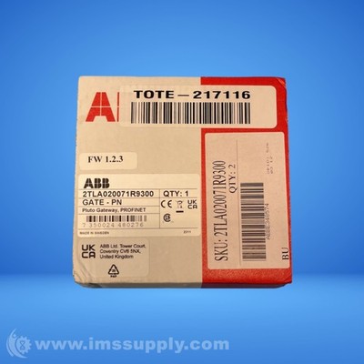 ABB 2TLA020071R9300 Pluto Gateway Ethernet-PROFINET FNOB