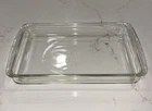 Vintage Pyrex #233 3 QT Clear Glass 13"x9x2" Baking Casserole Dish USA ovenware