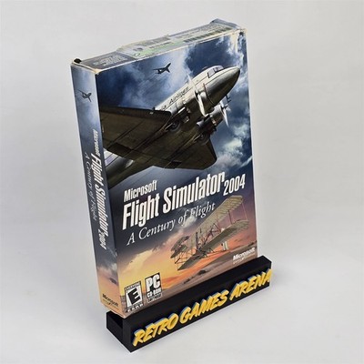 Microsoft Flight Simulator 2004: A Century of Flight (PC DVD-ROM) Small Box CIB