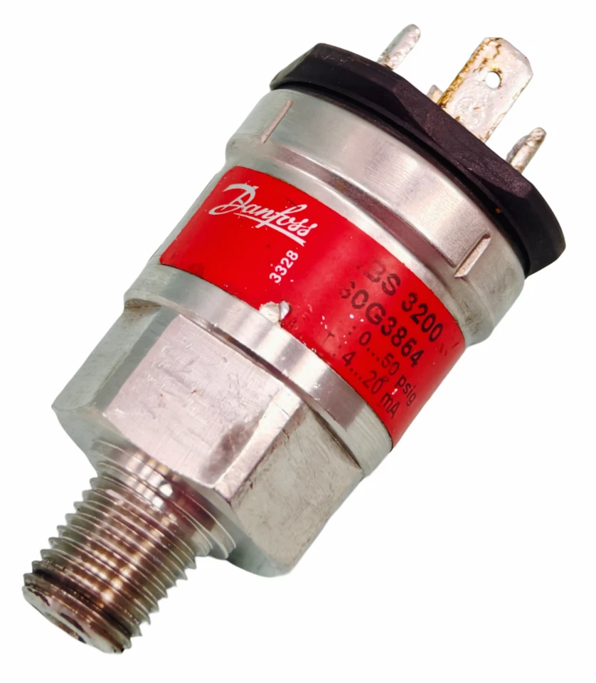 Danfoss MBS 3200 060G3864 0-50 PSIG 4-20 mA Pressure Transmitter Sensor Absolute - Image 3 of 4