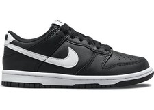 Size 4Y - Nike Dunk Low Black Panda 2.0 GS - FD1232-001