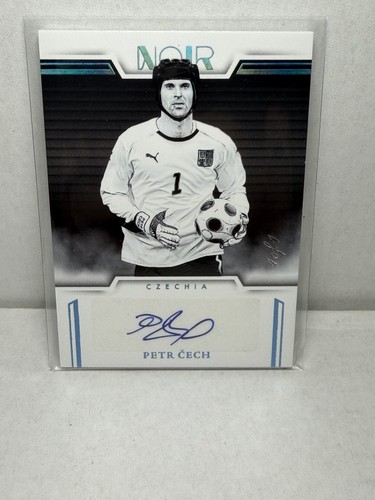2025-26 Panini Noir Road to FIFA World Cup Petr Cech #AN-PC Platinum Auto 1/1!